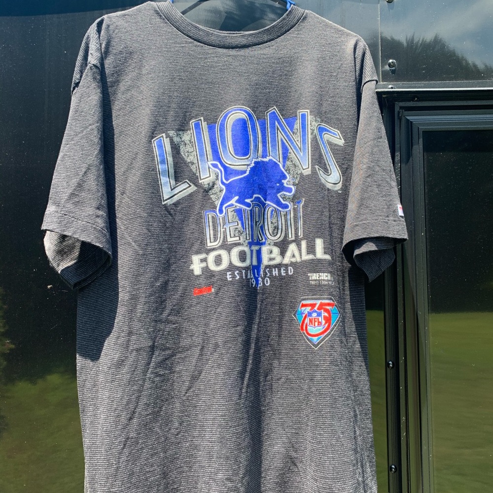 1994 Detroit Lions football single stiched tee